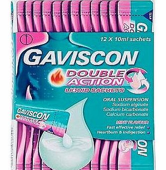 Gaviscon Gavsicon Double Action Mint Flavour Liquid