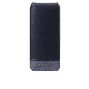 LeatherFlip (Black) Nano Case PG655BLK