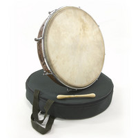 Gear4Music 18` Tuneable Bodhran with bag