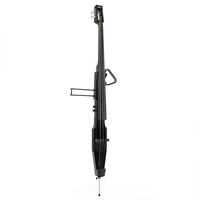 Gear4Music 3/4 Size Electric Double Bass by Gear4music Black