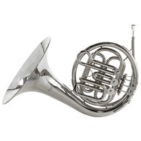 3/4 Size French Horn By Gear4music Silver
