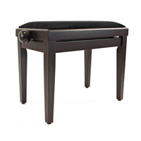 Adjustable Piano Stool by Gear4music Rosewood