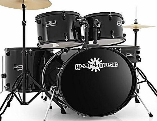 Gear4Music BDK-1 Full Size Starter Drum Kit by Gear4music