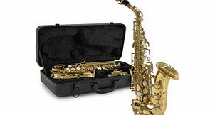 Gear4Music Curved Soprano Saxophone by Gear4music