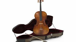 Gear4Music Deluxe 4/4 Cello with Case by Gear4music Antique