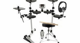Gear4music Digital Drums 400 Compact Electronic Drum Kit Package Deal