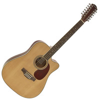 Gear4Music Dreadnought 12 String Acoustic Guitar by