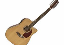Gear4Music Dreadnought 12 String Electro Acoustic Guitar by