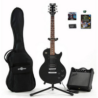 Gear4Music Electric-GB II Guitar   Complete Pack Black