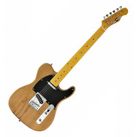 Gear4Music Electric-TL Guitar by Gear4music Natural