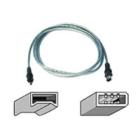 Gear4Music Firewire 400 Cable 6/4 pin