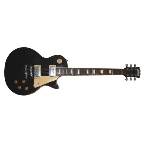 gear4music Les Paul Style Guitar by G4M- Black