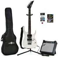 Metal J II Guitar and Complete Pack White