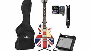 Gear4Music New Jersey Electric Guitar   Complete Pack Union