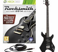 Rocksmith 2014 Xbox 360 + Harlem Bass Guitar by