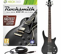 Gear4Music Rocksmith 2014 Xbox 360   Miami Bass Guitar by