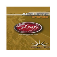 Stagg Deluxe 12 String Bronze Extra-Light