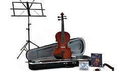 Student 1/4 Violin + Accessory Pack by Gear4Music