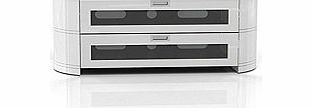 Gecko Opal OPA1200-GW Cabinet for 60 inch TV - White
