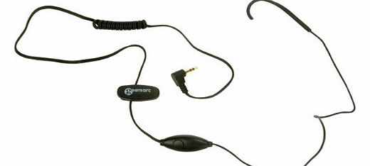 CL Hook 1 Single Earhook with Microphone 2.5mm Jack Plug Sound Transfer device for Mobile Phones- UK Version