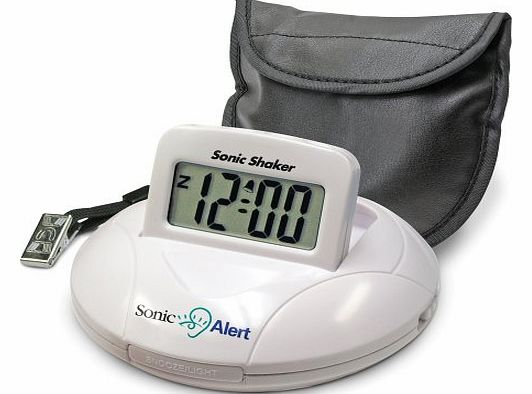Sonic Alert SBP100 Extra Loud Portable Vibrating Alarm Clock- UK Version