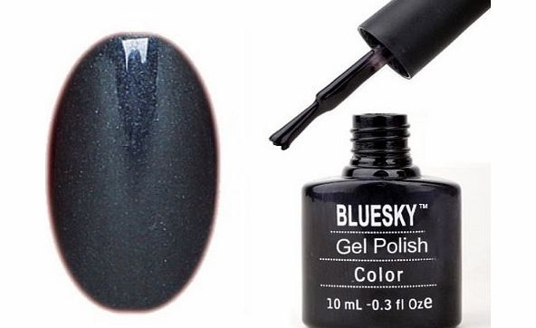 Gel Polish Nails by Bluesky Shiny Asphalt Gel Polish Gel 10ml