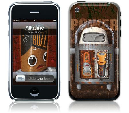 Gelaskins iPhone 1st Gen GelaSkin Alkaline by Jason Lim