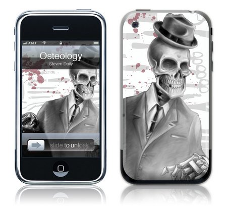 Gelaskins iPhone 1st Gen GelaSkin Osteology by Steven Daily