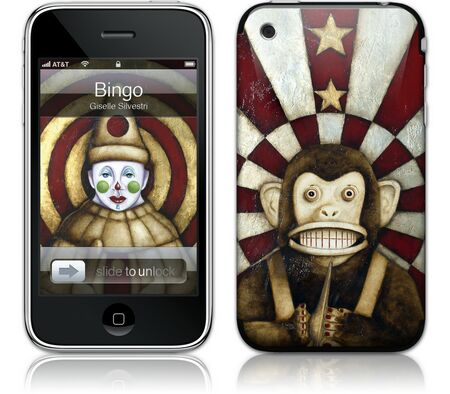 Gelaskins iPhone 3G 2nd Gen GelaSkin Bingo by Giselle