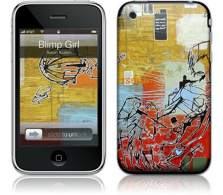 iPhone 3G 2nd Gen GelaSkin Blimp Girl by Aaron