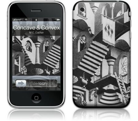 Gelaskins iPhone 3G 2nd Gen GelaSkin Concave and Convex by