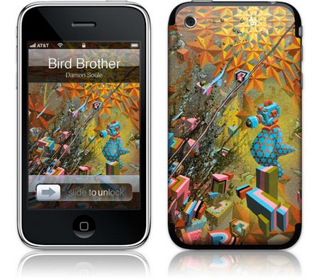 iPhone 3GS & 3G Skin Bird Brother by