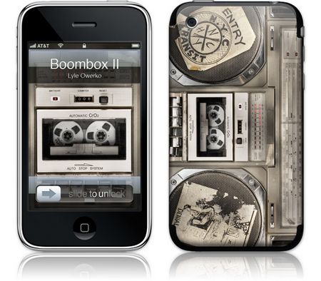 iPhone 3GS & 3G Skin Boombox II by