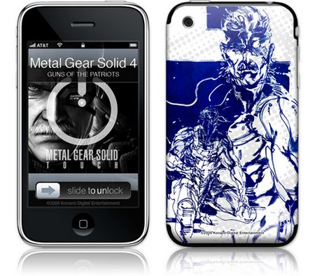iPhone 3GS & 3G Skin Snake a Metal