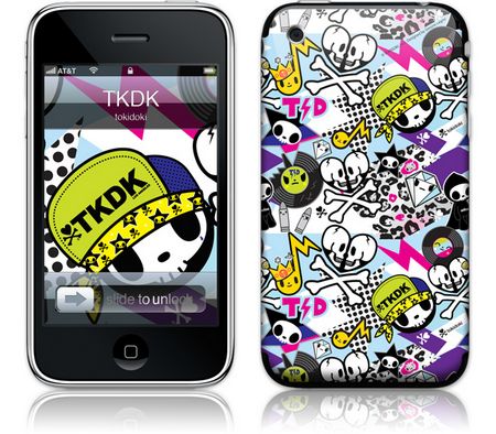 iPhone 3GS & 3G Skin TKDK by Tokidoki