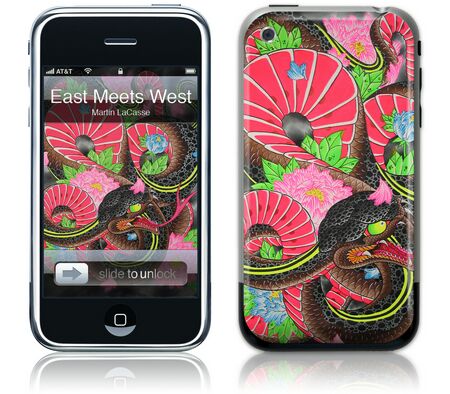 GelaSkins iPhone GelaSkin East Meets West by Martin LaCasse