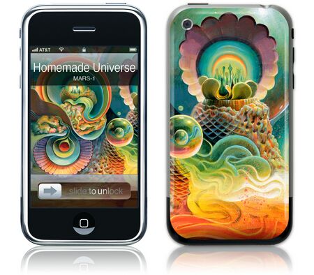 GelaSkins iPhone GelaSkin Homemade Universe by MARS-1