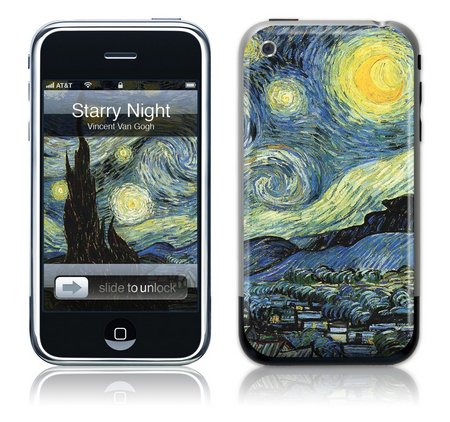 iPhone GelaSkin Starry Night by Vincent van Gogh