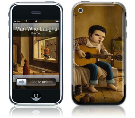 iPhone GelaSkin The Man Who Laughs by Bob Dob