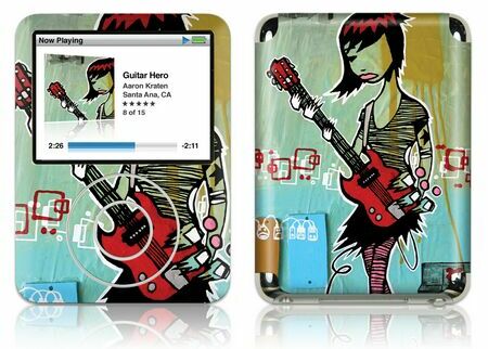 GelaSkins iPod 3rd Nano Video GelaSkin Guitar Hero by