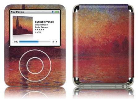iPod 3rd Nano Video GelaSkin Sunset in Venice by