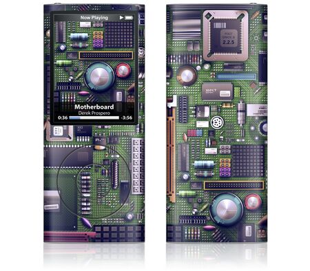 iPod Nano 4th Gen GelaSkin Motherboard by Derek