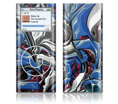 iPod New 2nd Gen Nano GelaSkin Craotek by Greg