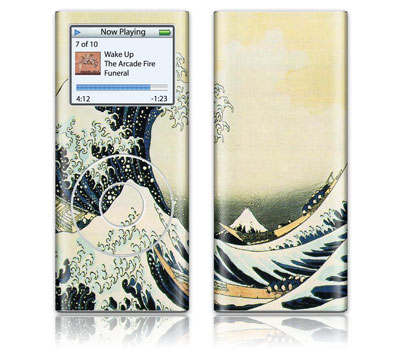 GelaSkins iPod New 2nd Gen Nano GelaSkin The Great Wave by