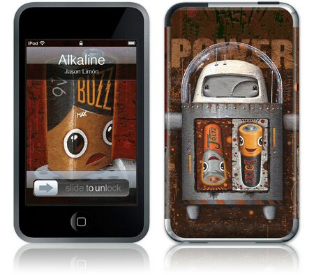 Gelaskins iPod Touch 1st Gen GelaSkin Alkaline by Jason Lim