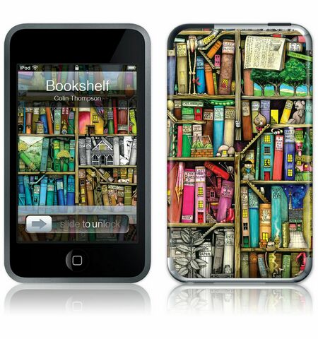 Gelaskins iPod Touch 1st Gen GelaSkin Bookshelf by Colin