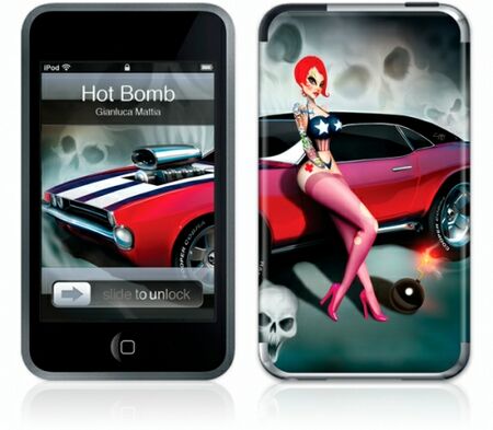 Gelaskins iPod Touch 1st Gen GelaSkin Hot Bomb by Gianluca