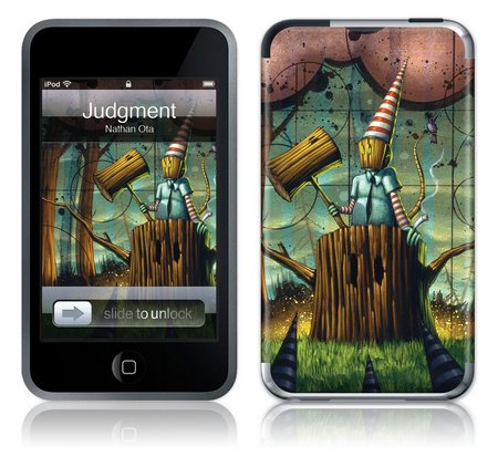 Gelaskins iPod Touch 1st Gen GelaSkin Judgement by Nathan