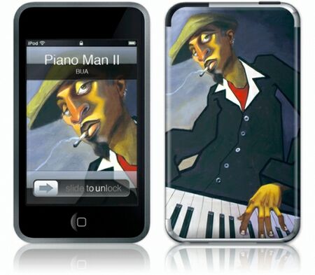 Gelaskins iPod Touch 1st Gen GelaSkin Piano Man II by BUA