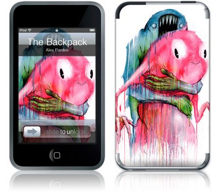 Gelaskins iPod Touch 1st Gen GelaSkin The Backpack by Alex